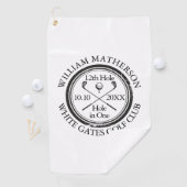 Hole in One Classic Persoonlijk Golfhanddoek (Insitu)