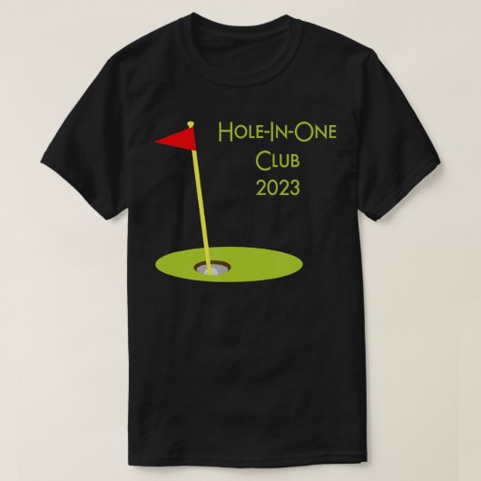 Hole in One Club 2023 1 T-shirt (Design voorkant)