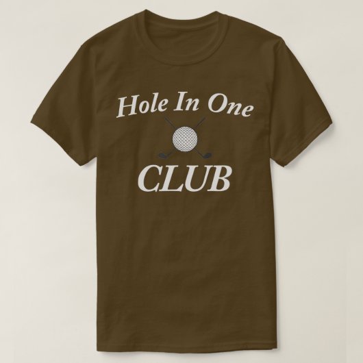 Hole in One Club Golf Shirt 1 (Design voorkant)