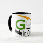 Hole in One Club Mok (Voorkant links)