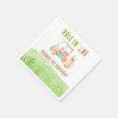 Hole In One First Birthday Party Servet (Hoek)