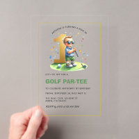 Hole in One Golf 1e Verjaardag Jongen