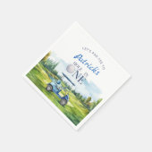 Hole In One Golf 1e Verjaardag Servet (Hoek)
