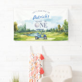 Hole In One Golf 1e Verjaardag Spandoek (Insitu)