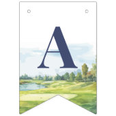 Hole In One Golf 1e Verjaardag Vlaggetjes (Derde vlag)