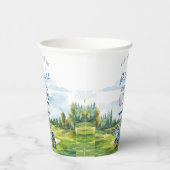 Hole In One Golf 1st Birthday  Papieren Bekers (Rechts)