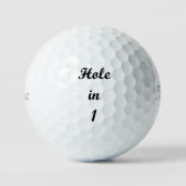 Hole in One Golf Ball Golfballen (Voorkant)