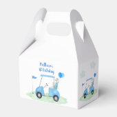 Hole in One Golf Birthday Par-t-shirt Bedankdoosjes (Voorkant Zijde)