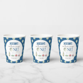 Hole in One Golf Boy Verjaardag Papieren Bekers