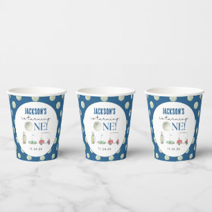 Hole in One Golf Boy Verjaardag Papieren Bekers