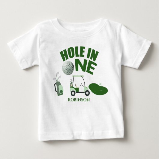 Hole in One Golf eerste verjaardag (Voorkant)