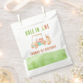 Hole In One Golf Eerste Verjaardagsfeestje Bedankzakje
