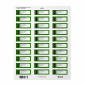 Hole in One Golf Lucky Charm Etiket (Full Sheet)