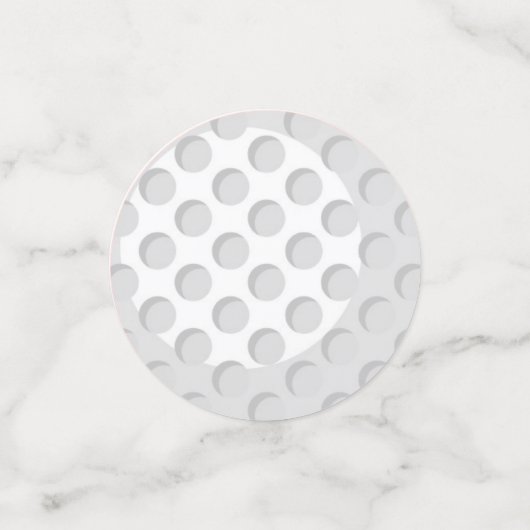 Hole in One Golf Par-T-shirt 1e Verjaardag Confetti (Kleine voorkant)