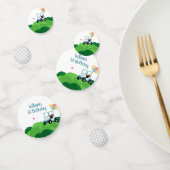 Hole in One Golf Par-T-shirt 1e Verjaardag Confetti (Groep)