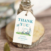 Hole in One Golf Par-t-shirt Boy 1e Verjaardag Cadeaulabel