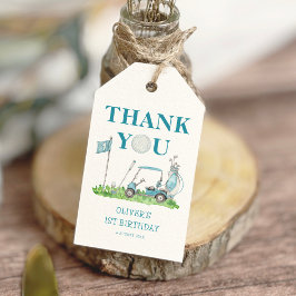 Hole in One Golf Par-t-shirt Boy 1e Verjaardag Cadeaulabel