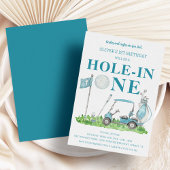 Hole in One Golf Par-t-shirt Boy 1e Verjaardag Kaart