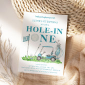 Hole in One Golf Par-t-shirt Boy 1e Verjaardag Kaart