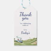 Hole In One Golf Par-Tee bedankbriefjes Cadeaulabel (Voorkant)