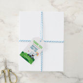 Hole In One Golf Par-Tee Jongens Verjaardag Bedank Cadeaulabel (Met Touw)