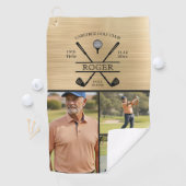 Hole In One Golfer 3 Foto Golfhanddoek (Insitu)