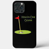 Hole in one Golfer Sport leek Golfdesign Case-Mate iPhone Case (Achterkant)