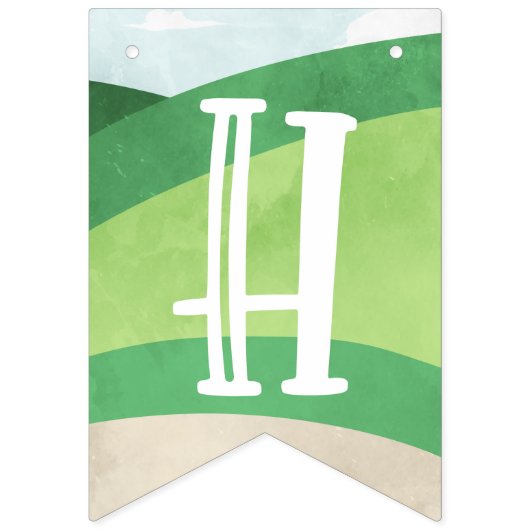 Hole in One Happy Birthday, Boy Golf Vlaggetjes (Tweede vlag)