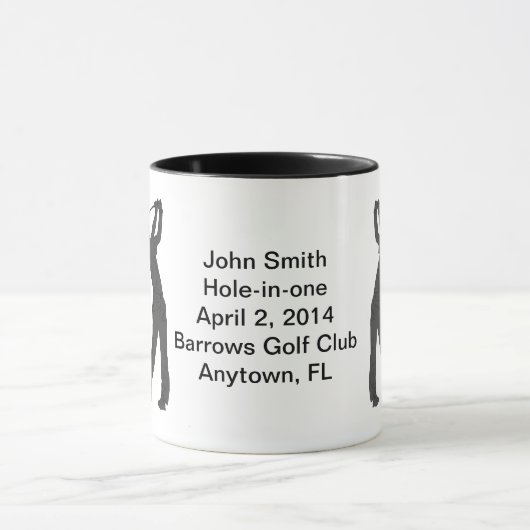 Hole-in-One herdenkingsMok  Mok (Midden)