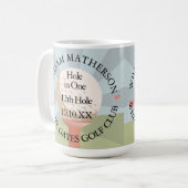 Hole in One Klassieker Gepersonaliseerd Koffiemok (Voorkant links)