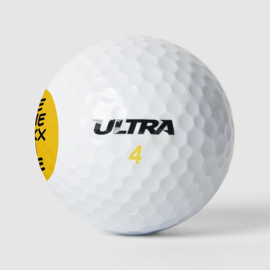 Hole in One Modern Gepersonaliseerd Golfballen (Logo)