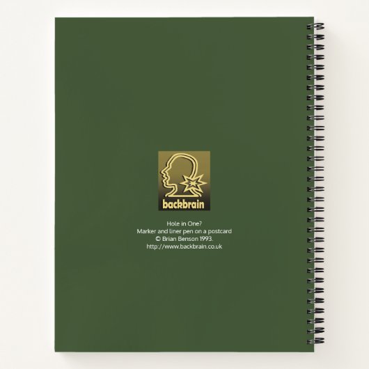 Hole in One? Notitieboek (Achterkant)