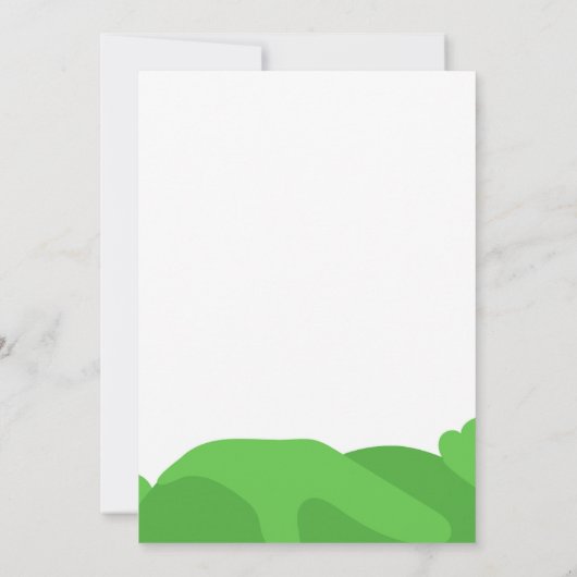 Hole in One Par T-shirt Kaart (Achterkant)