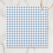 Hole in One Par Tee Boy 1st Birthday Bedankjes Labels (Achterkant)