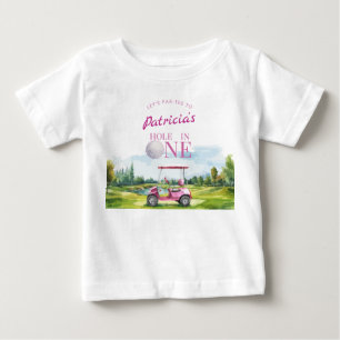 Hole In One Roze Golf 1e Verjaardag