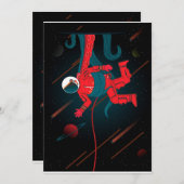 Hole Octopu Feestdagenkaart (Voorkant / Achterkant)