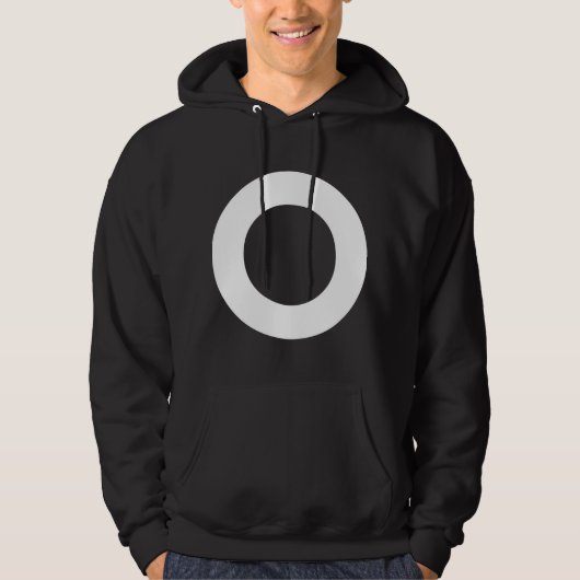 Holed Circle Hoodie (Voorkant)