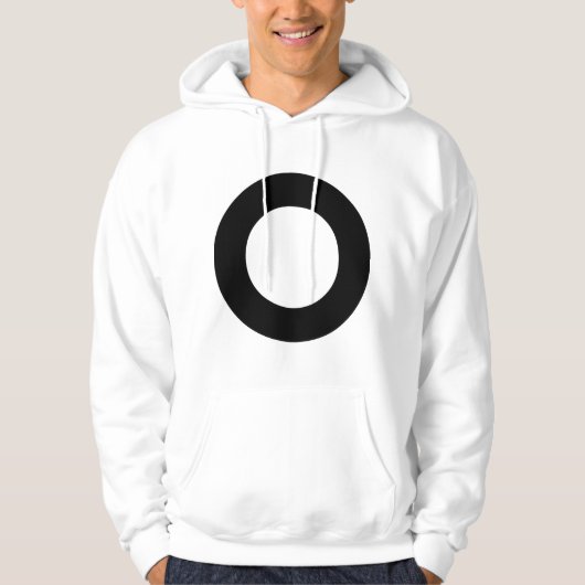 Holed Circle Hoodie (Voorkant)