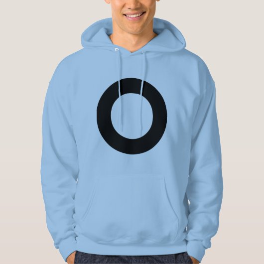 Holed Circle Hoodie (Voorkant)