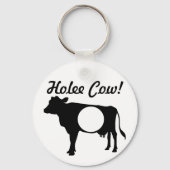Holee Koe Sleutelhanger (Voorkant)