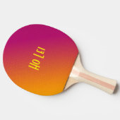 HoLei Framboos & Sinaasappel Tafeltennisbatje (Zijkant)