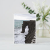 Holei Zee Arch Hilo Big Island Hawaii Briefkaart (Staand voorkant)
