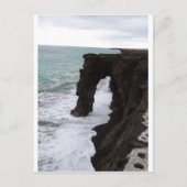 Holei Zee Arch Hilo Big Island Hawaii Briefkaart (Voorkant)