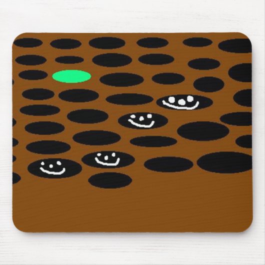 Holes & Green Muismat (Voorkant)