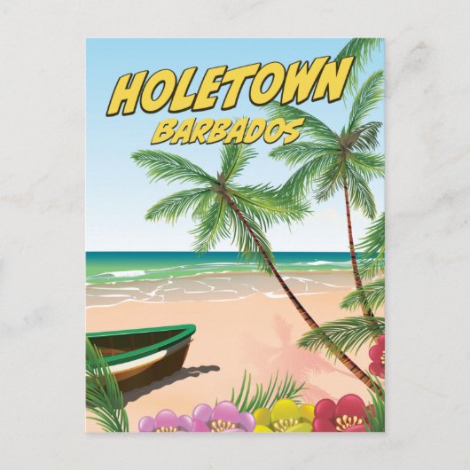 Holetown Barbados Briefkaart (Voorkant)