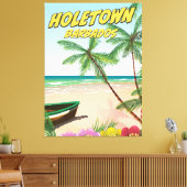 Holetown Barbados Canvas Afdruk (Insitu (Woonkamer))