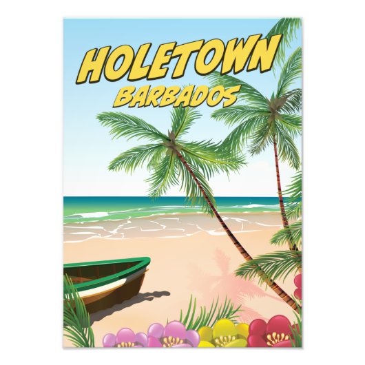 Holetown Barbados Foto Afdruk (Voorkant)