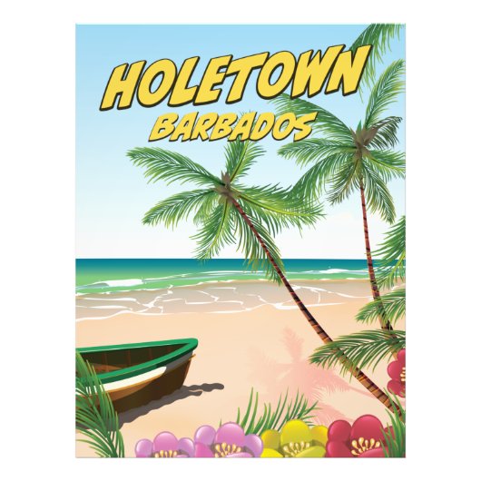 Holetown Barbados Foto Afdruk (Voorkant)