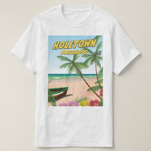 Holetown Barbados T-shirt (Design voorkant)