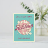 Holetown Barbados vakantie Retro Briefkaart (Staand voorkant)